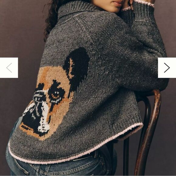 Pilcro Sweaters - NWT Pilcro The Jesse Dog Icon Cardigan Sweater-SOLD